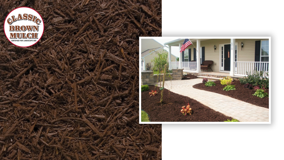 Classic Brown Mulch ™ (70 bags) Buy Mulch Direct